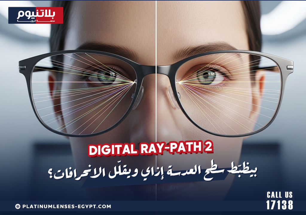 Digital Ray-Path 2 بيظبّط سطح العدسة إزاي ويقلّل الانحرافات؟