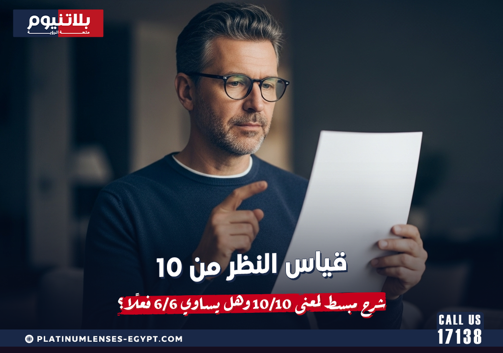 قياس النظر من 10: شرح مبسط لمعنى 10/10 وهل يساوي 6/6 فعلًا؟